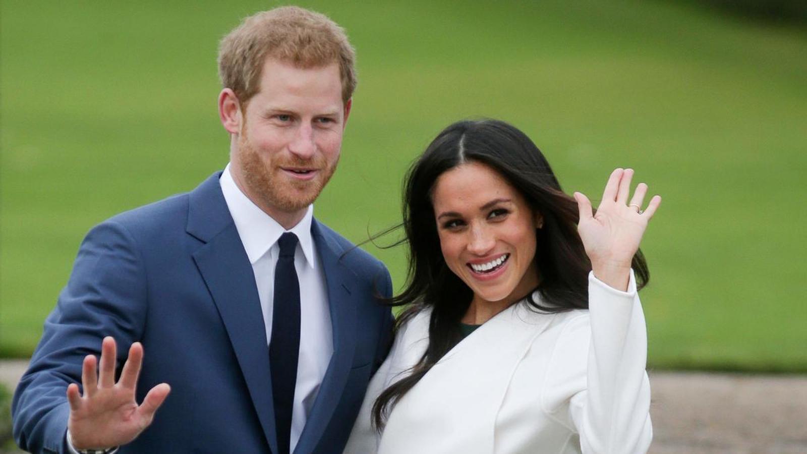 El príncep Enric i Meghan Markle