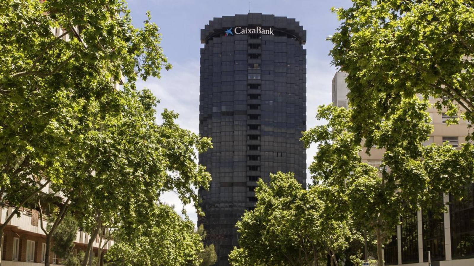 Image of CaixaBank's headquarters in Barcelona.