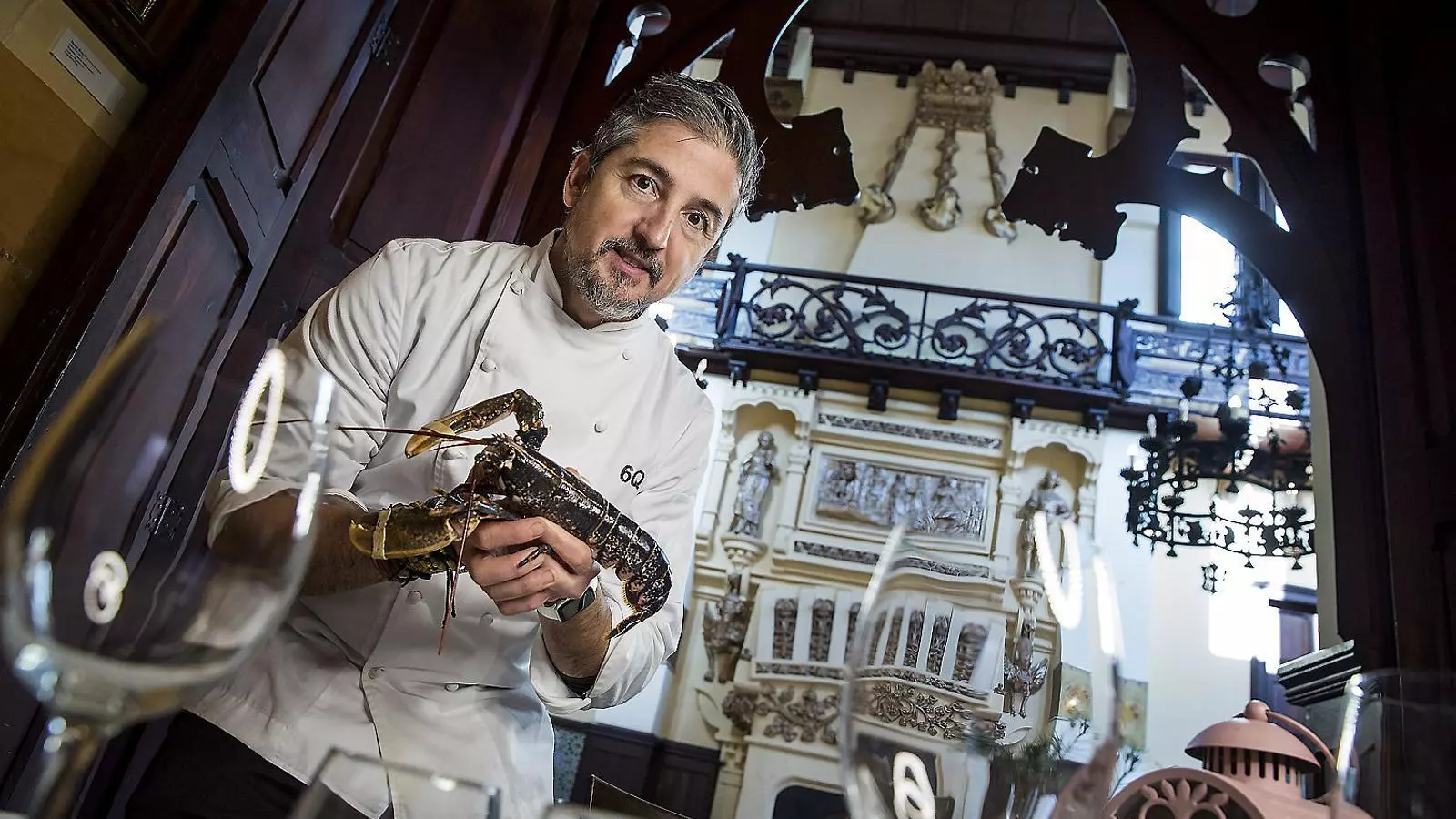 Francesc Martinez, Siscu, propietari i xef del restaurant 6Q de Canet.