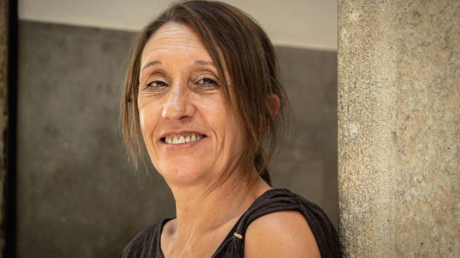Esther Martín, trainer of opposition candidates at the Adams academy in Barcelona.