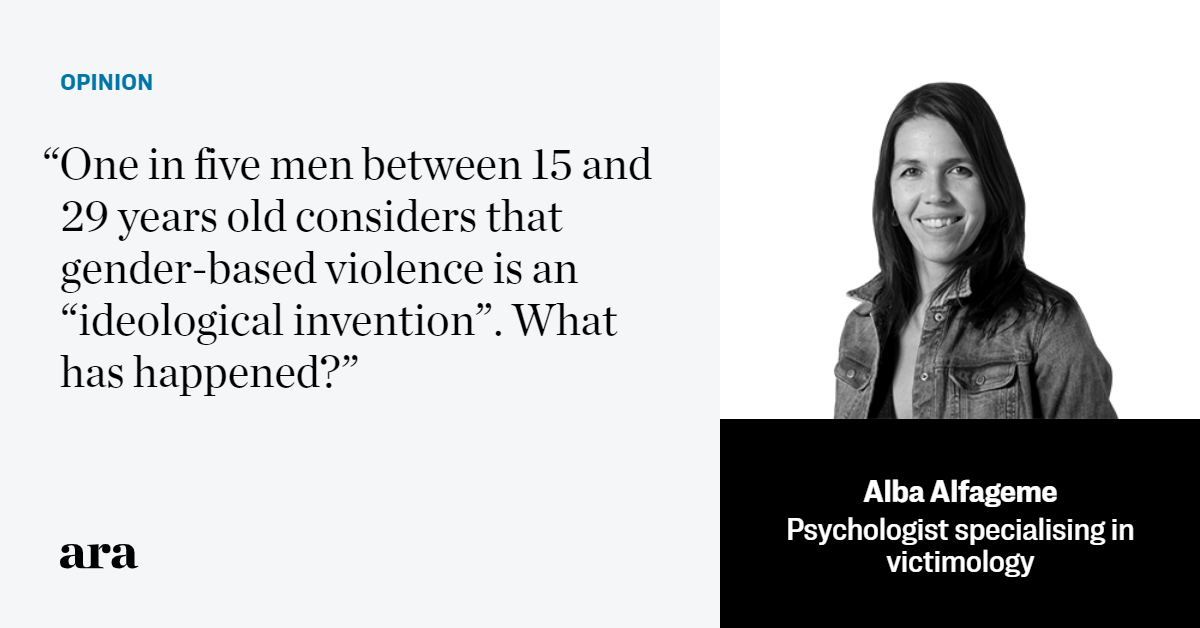 Young people for whom gender-based violence does not exist