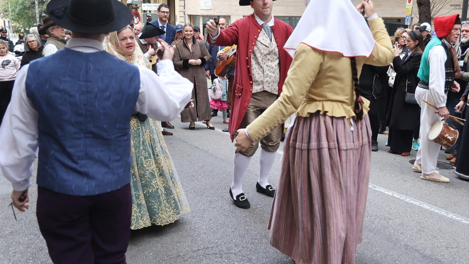 Baile tradicional de las Islas Baleares.