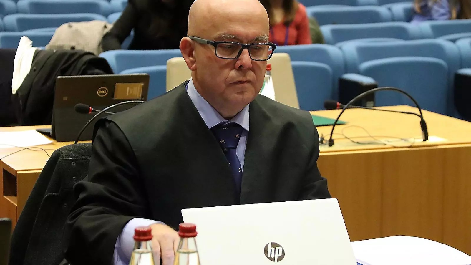 L’advocat de l’expresident Carles Puigdemont Gonzalo Boye a Luxemburg ahir.