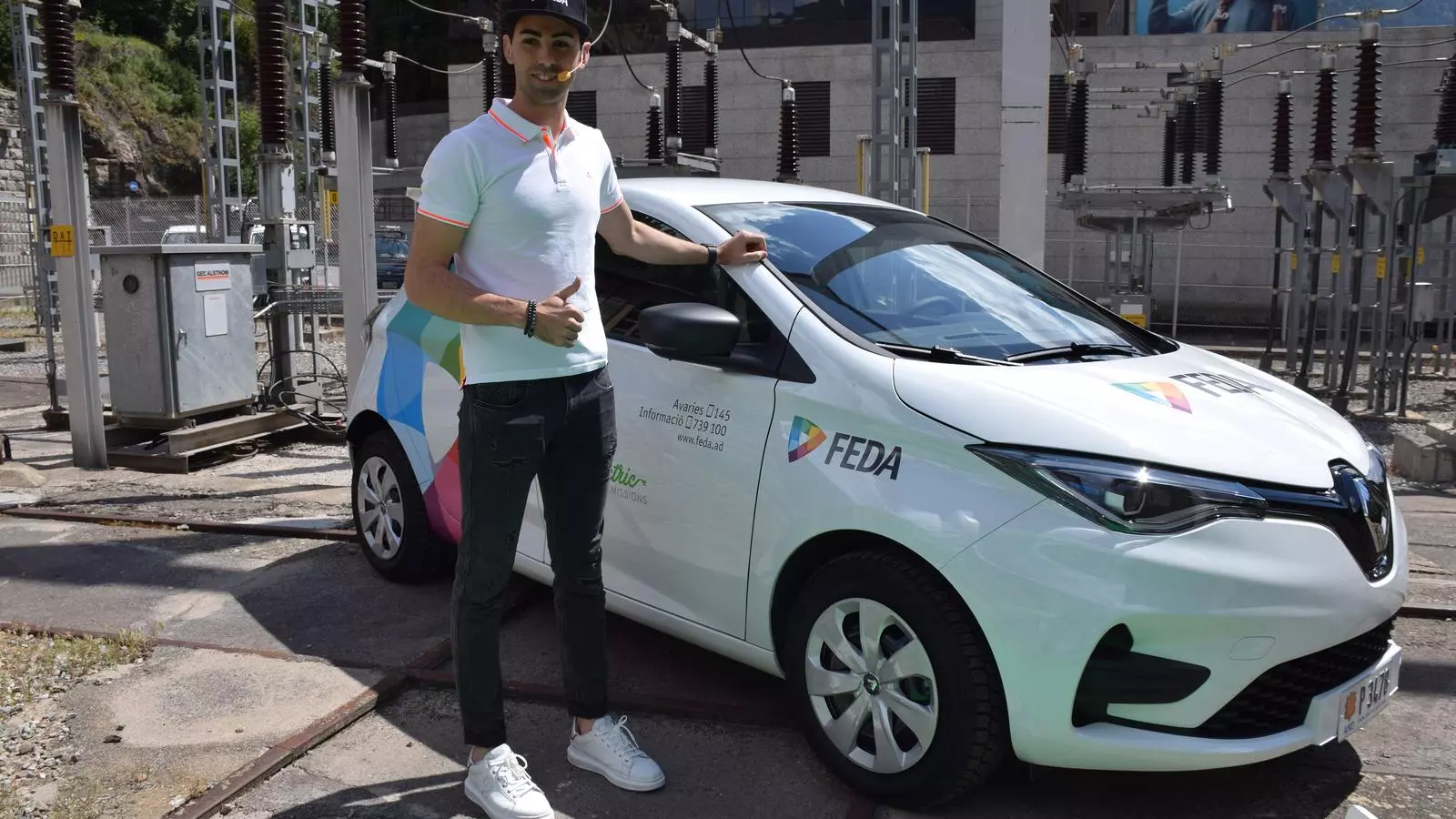 L'ambaixador de FEDA en mobilitat sostenible, Raúl Ferrer.