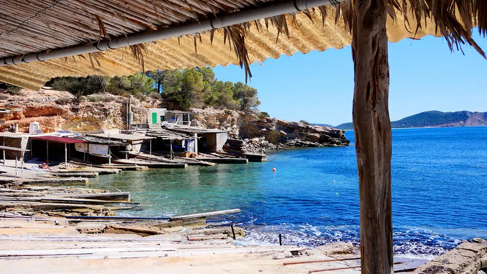 Bootshäuser auf Ibiza