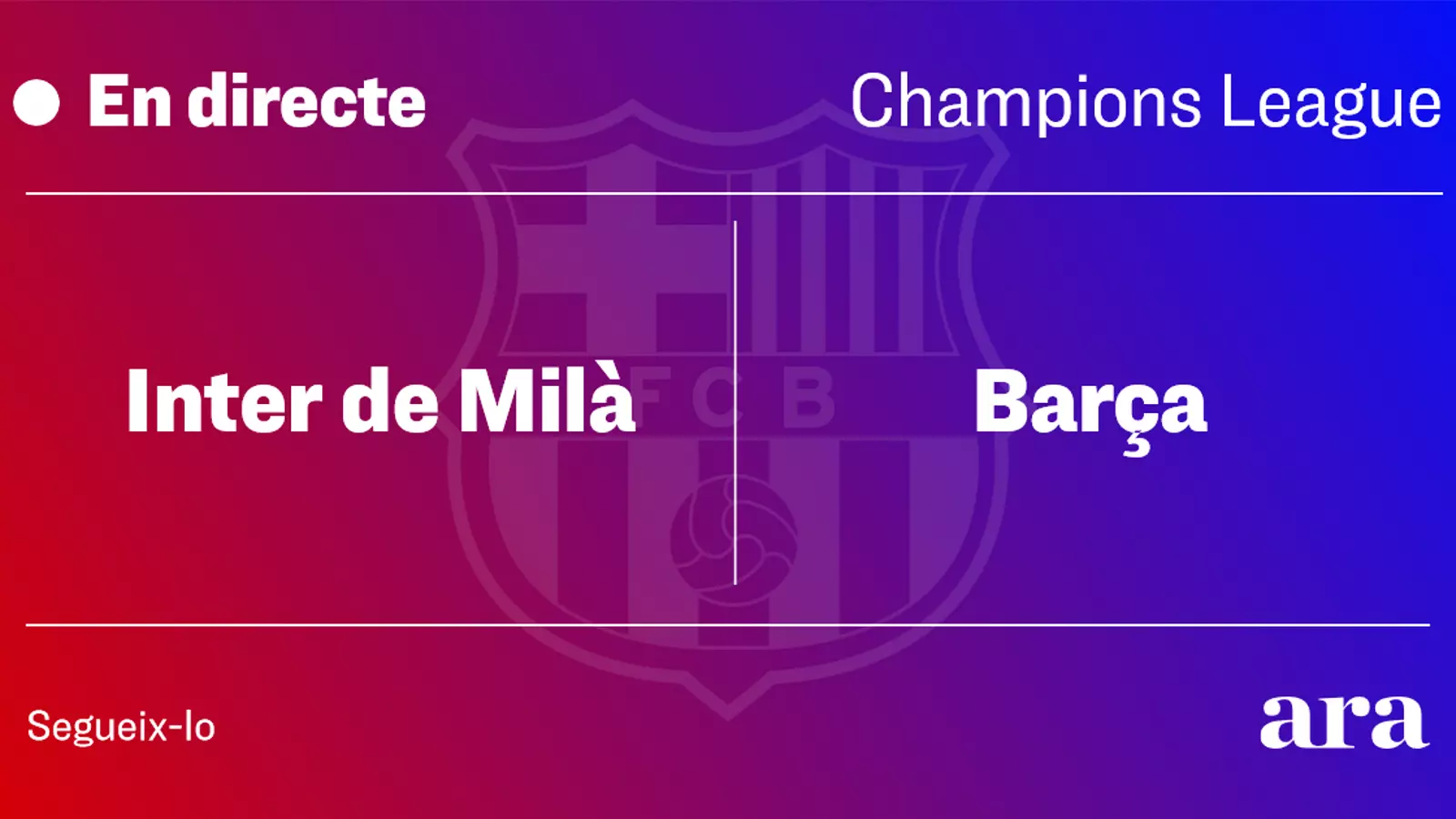 Inter - Barça