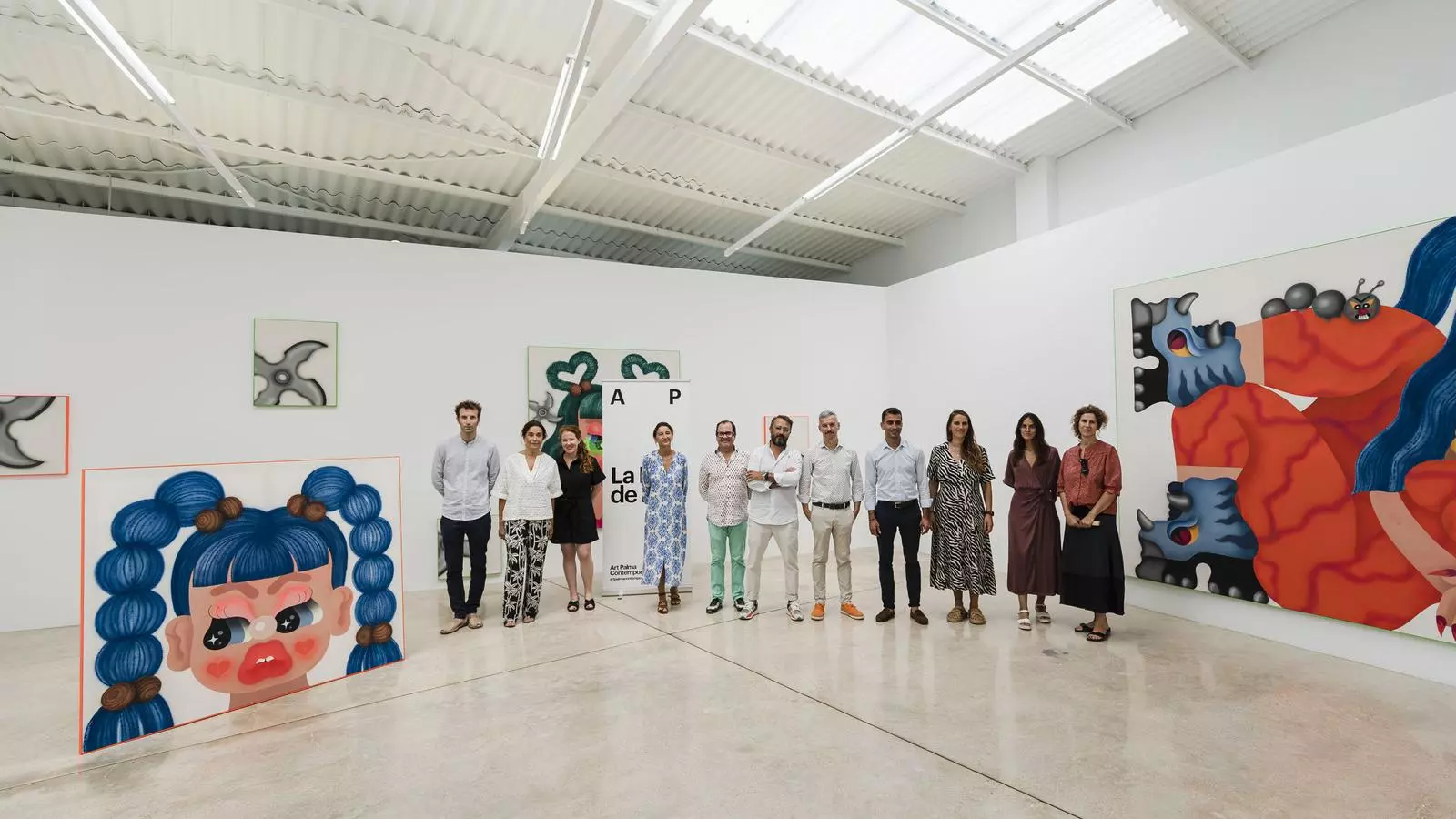 Imatge de la presentació de la Nit de l'Art de Palma 2022.