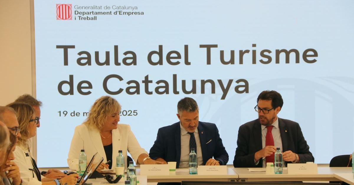 Catalonia Tourist Table: Government Reactivation