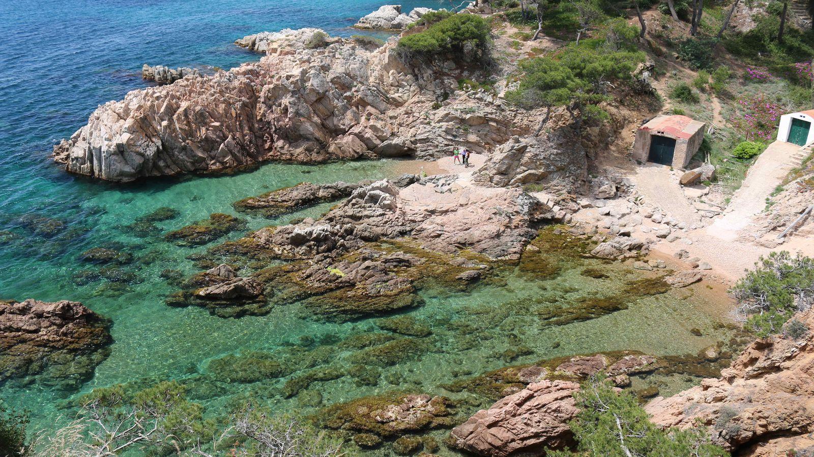 Vista de la Cala Canyers, a la Costa Brava, en una imatge d'arxiu.