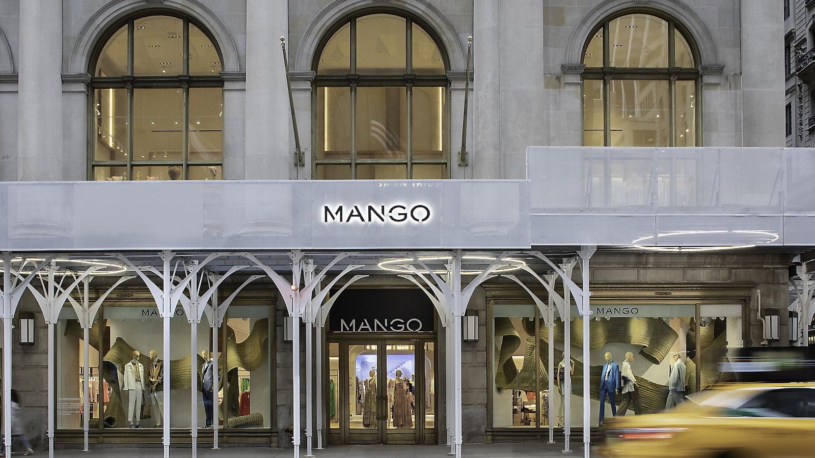 La tienda de Mango en la Quinta Avenida de Nueva York. MANGO