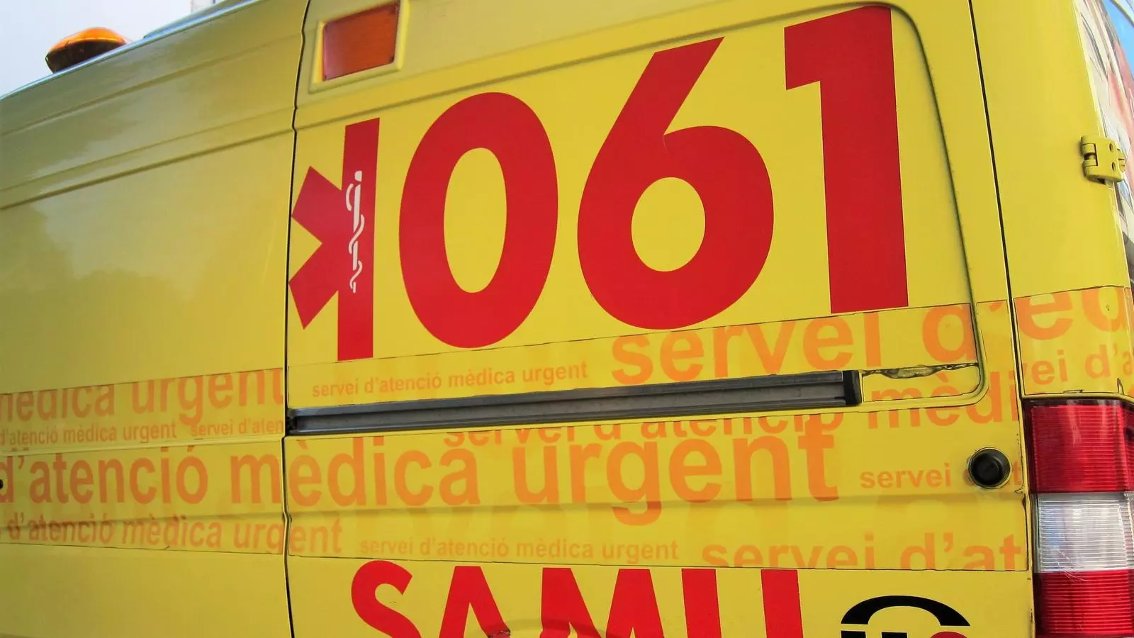 Imatge de recurs d'una ambulància del SAMU 061.