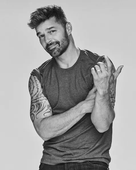Ricky Martin en una imatge compartida per ell recentment a Instagram