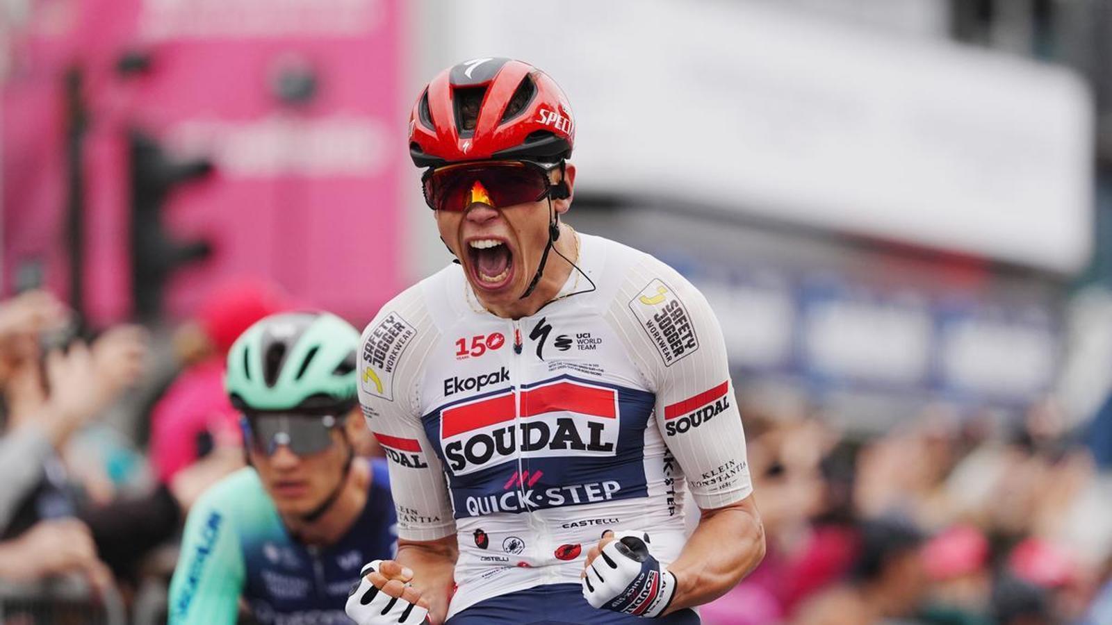 El francés Paul Magnier, primer líder del Giro de Italia