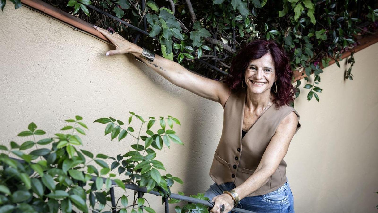 Anna Manso, photographed at her home.