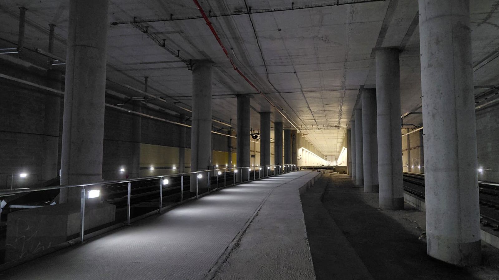 Obras de Adif de los accesos ferroviarios al aeropuerto del Prat
