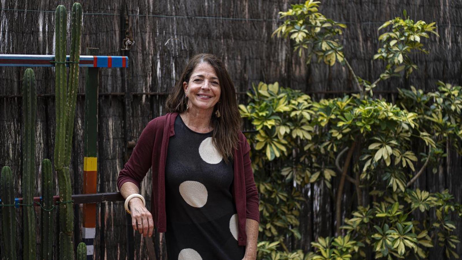 Actress Nora Navas in Barcelona