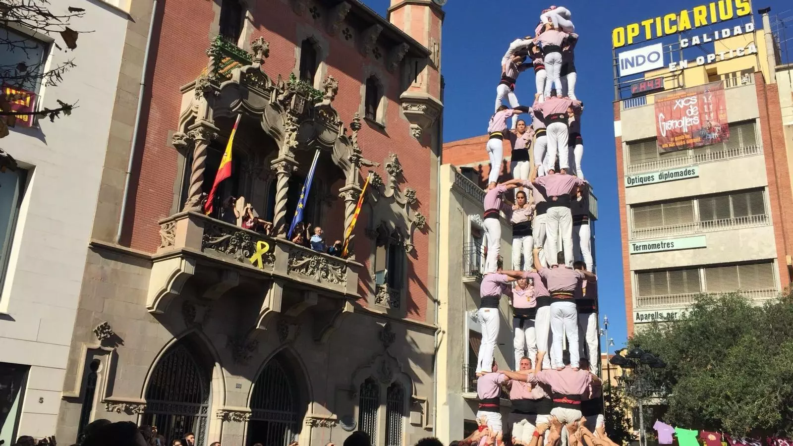 5d8 dels Minyons de Terrassa a Granollers (2018)