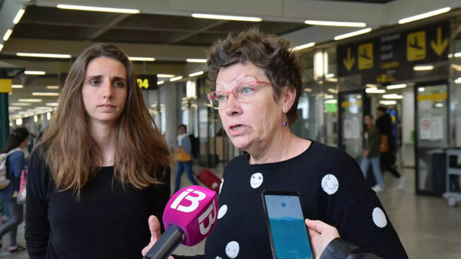 Lucía Muñoz i Antònia Jover, en una imatge d'arxiu.