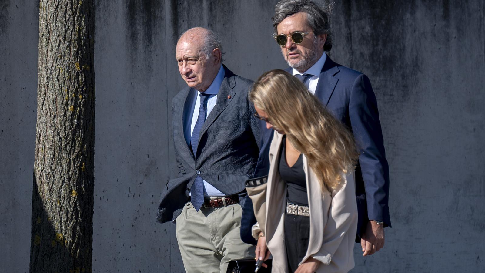 Jorge Fernández Díaz llegando a la Audiencia Nacional en una imagen de archivo.