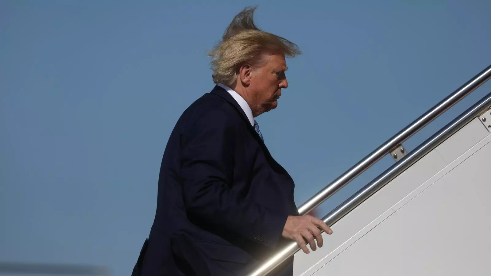 Trump puja les escales de l'avió presidencial per emprendre un viatge oficial a Pennsilvanià