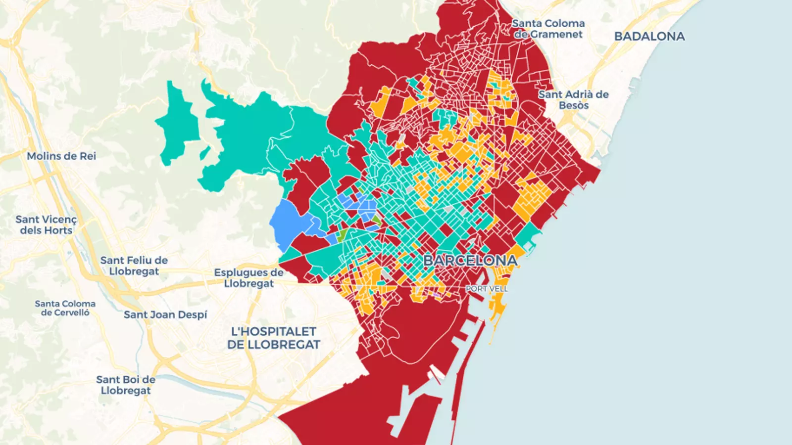14-F Barcelona seccions censals