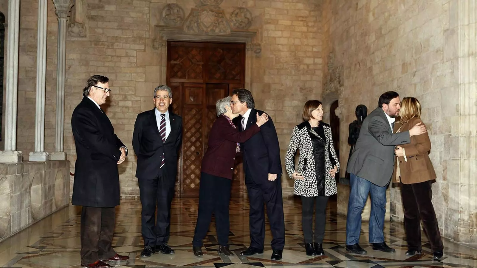 Les entitats van forçar l'acord del 14 de gener del 2015 entre Mas i Junqueras / ARA