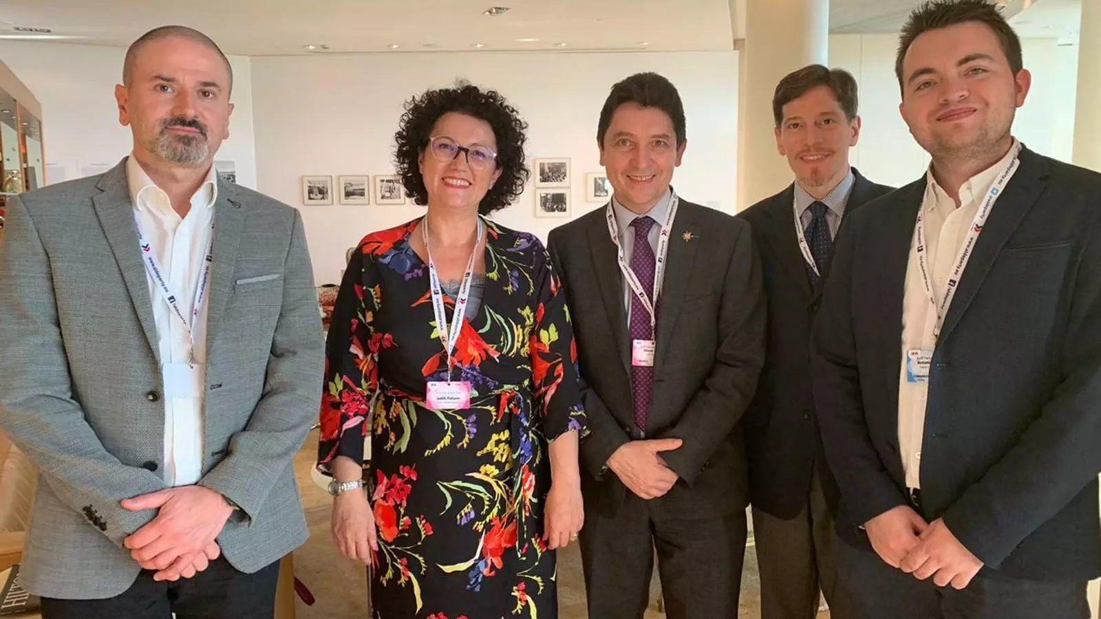 Representació andorrana al 40è congrés de l'ALDE. / L'A
