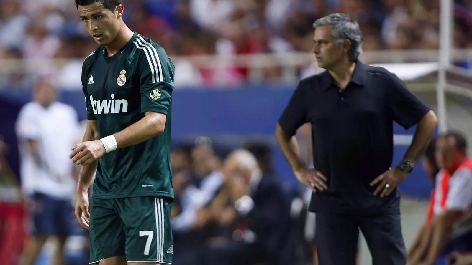 Cristiano Ronaldo i José Mourinho