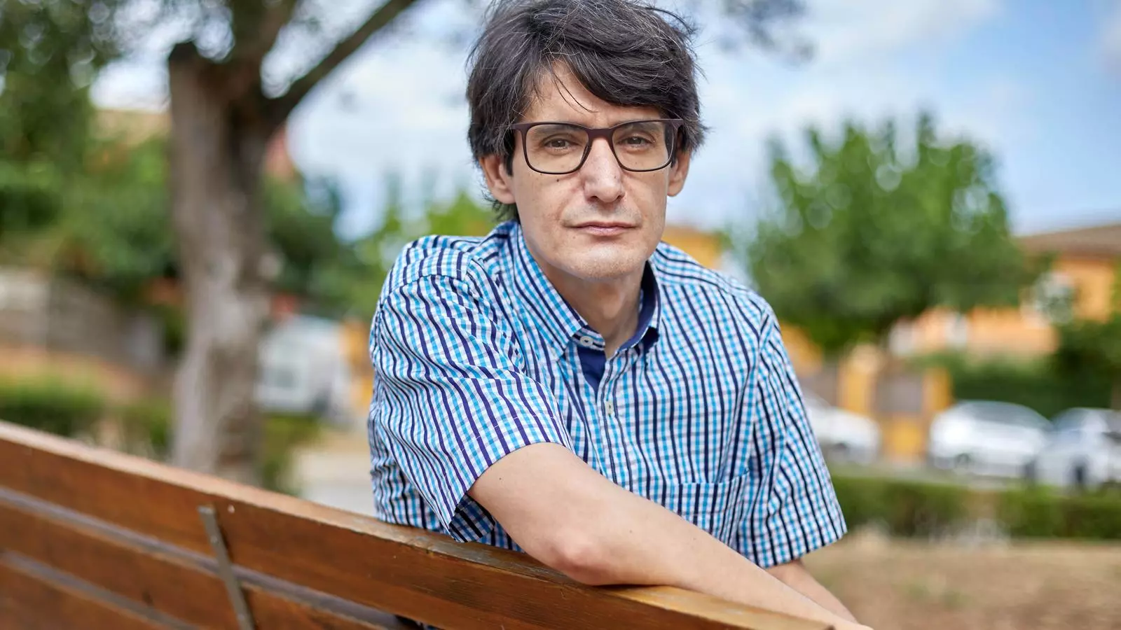 Miquel Martín fotografiat a Begur, el seu poble natal