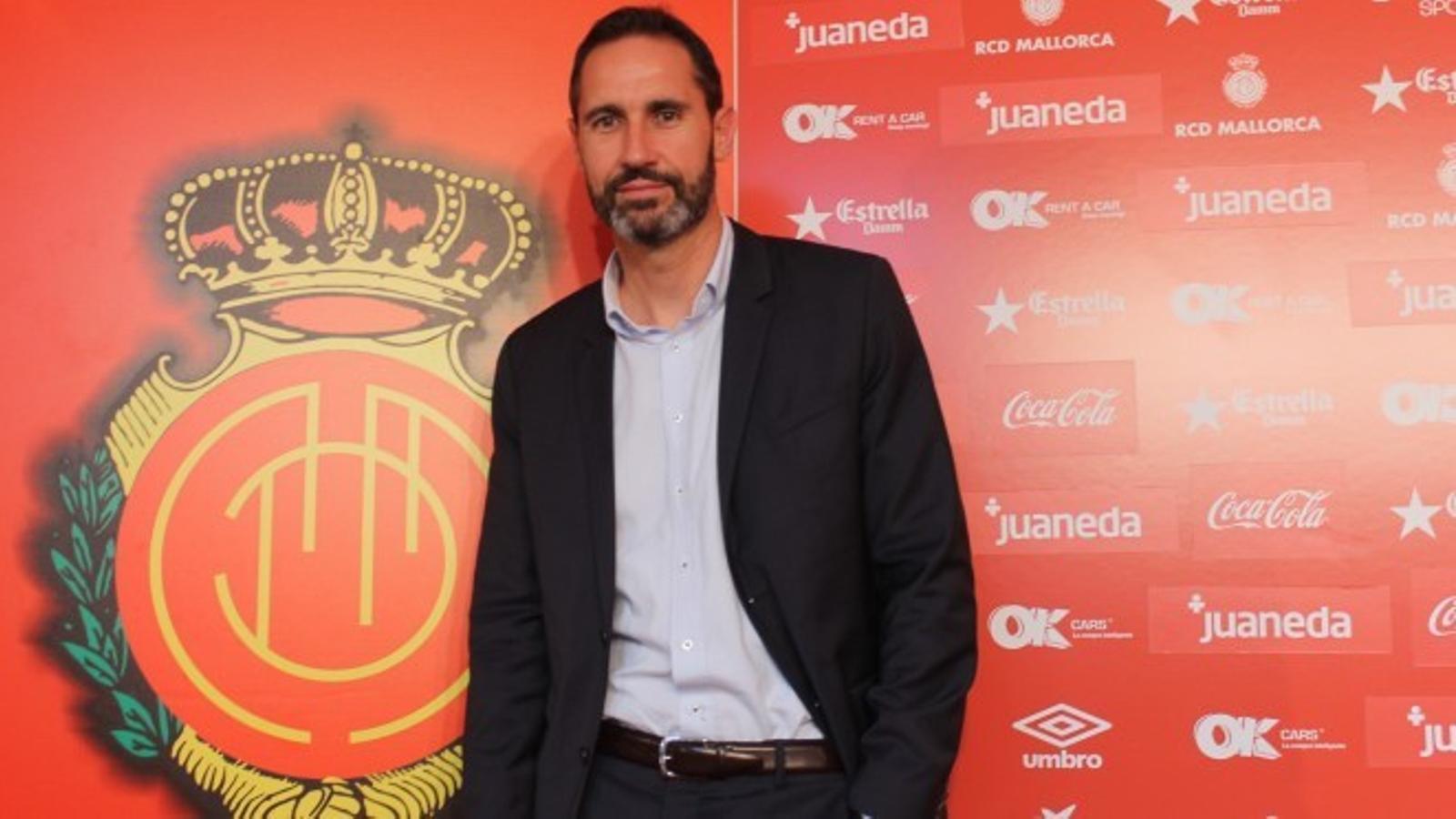 Vicente Moreno és el nou entrenedor del RCD Mallorca.