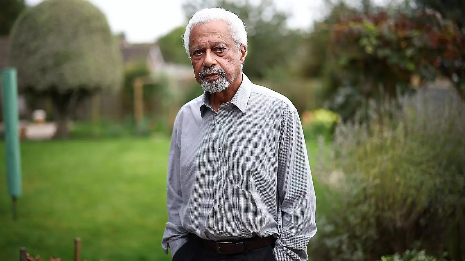 L’escriptor Abdulrazak Gurnah, premi Nobel de literatura, a Canterbury l’any 2021.