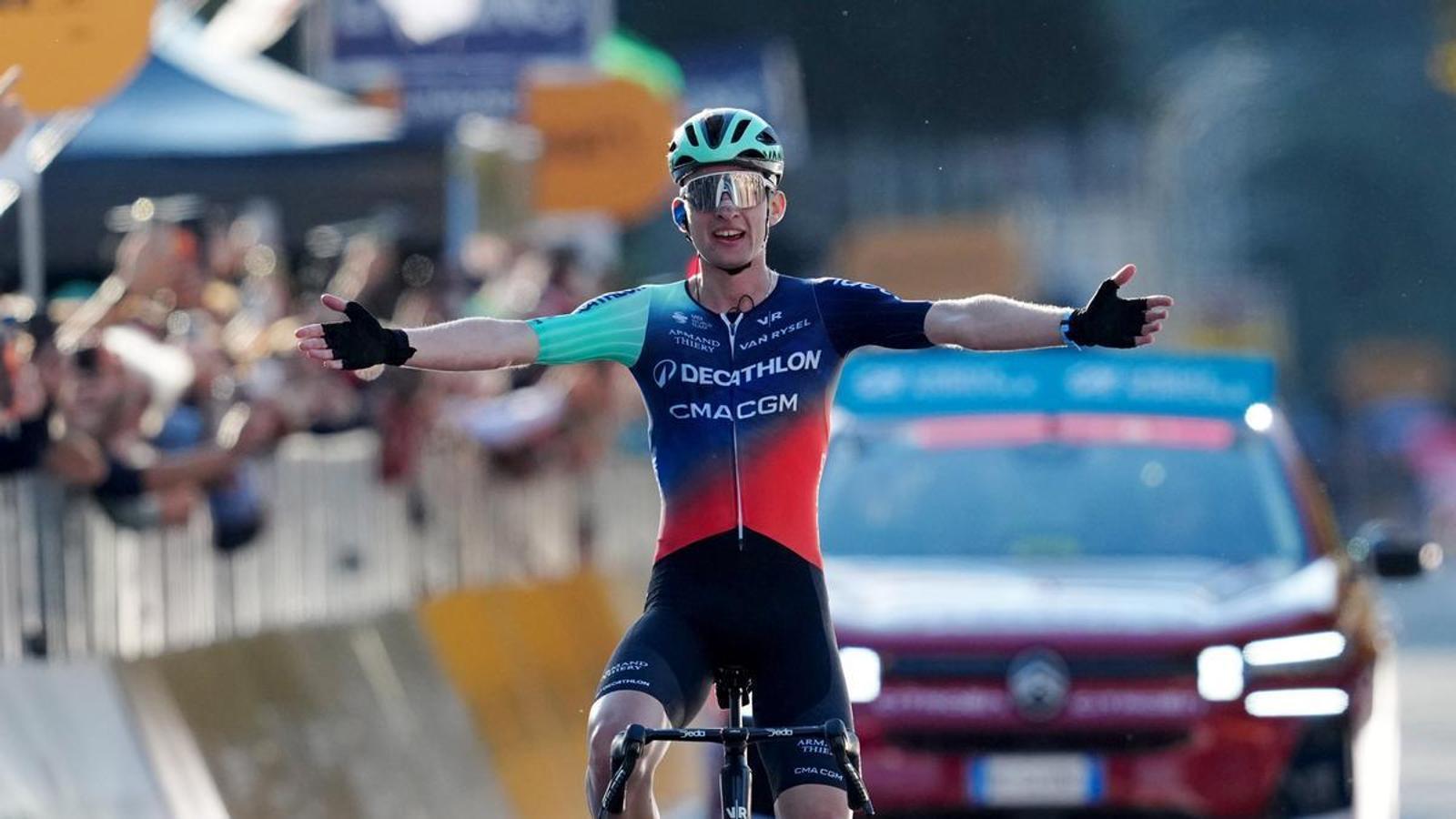 Paul Seixas ha ganado el Giro de Lombardía