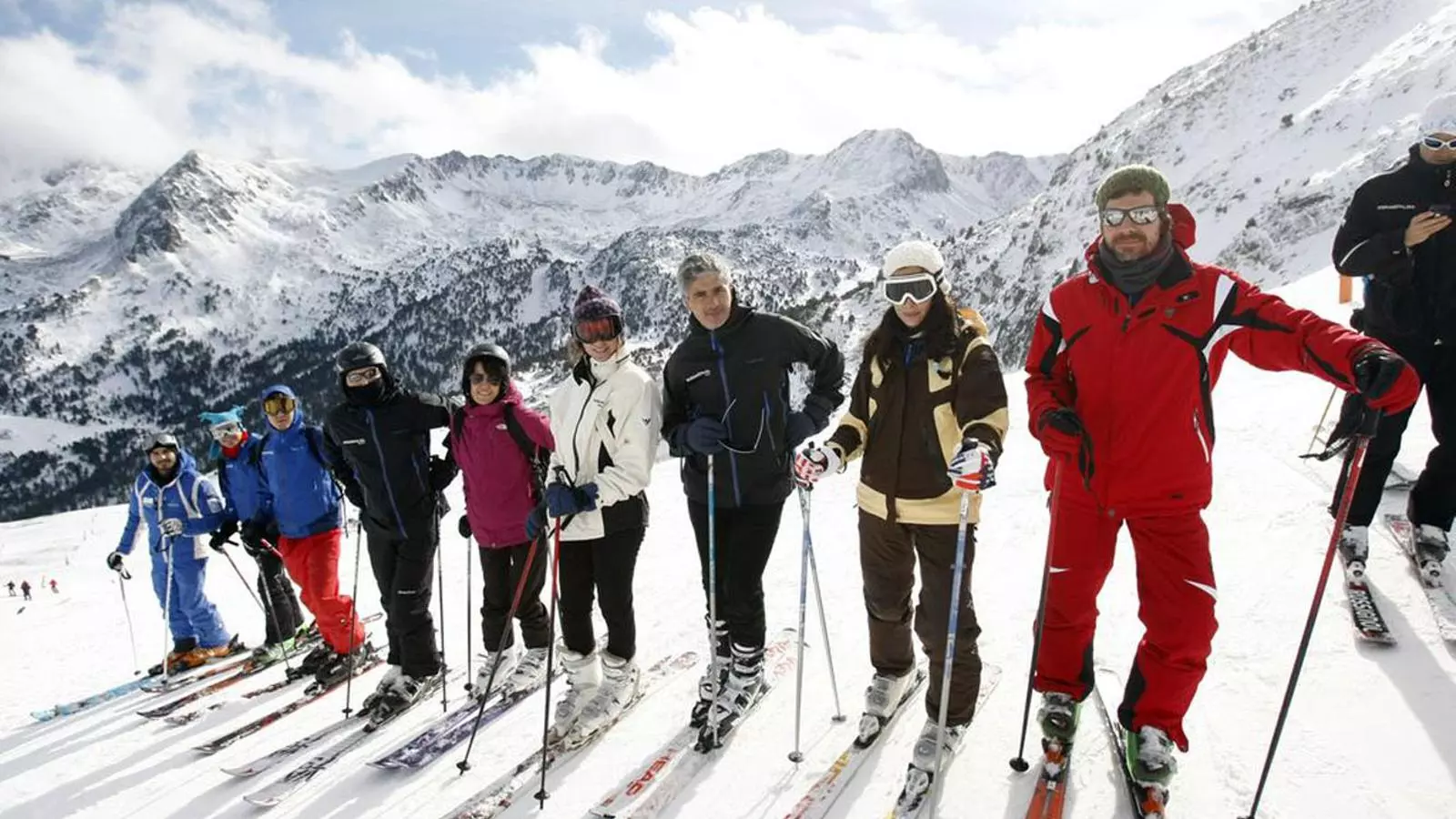 Els participants a Ambaixadors de la Neu de Grandvalira.