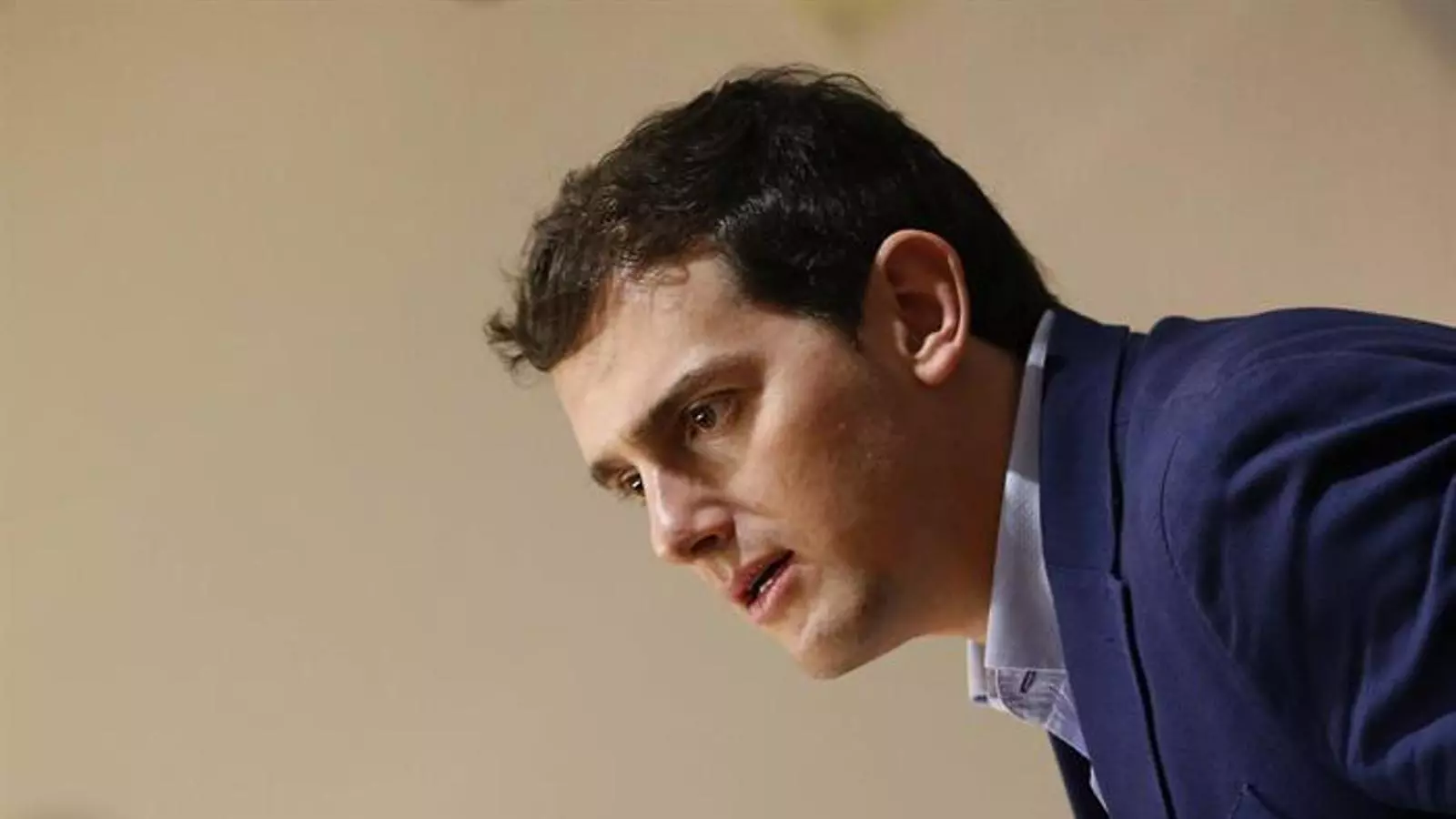 El líder de Ciutadans, Albert Rivera, en roda de premsa des del Congrés / EFE