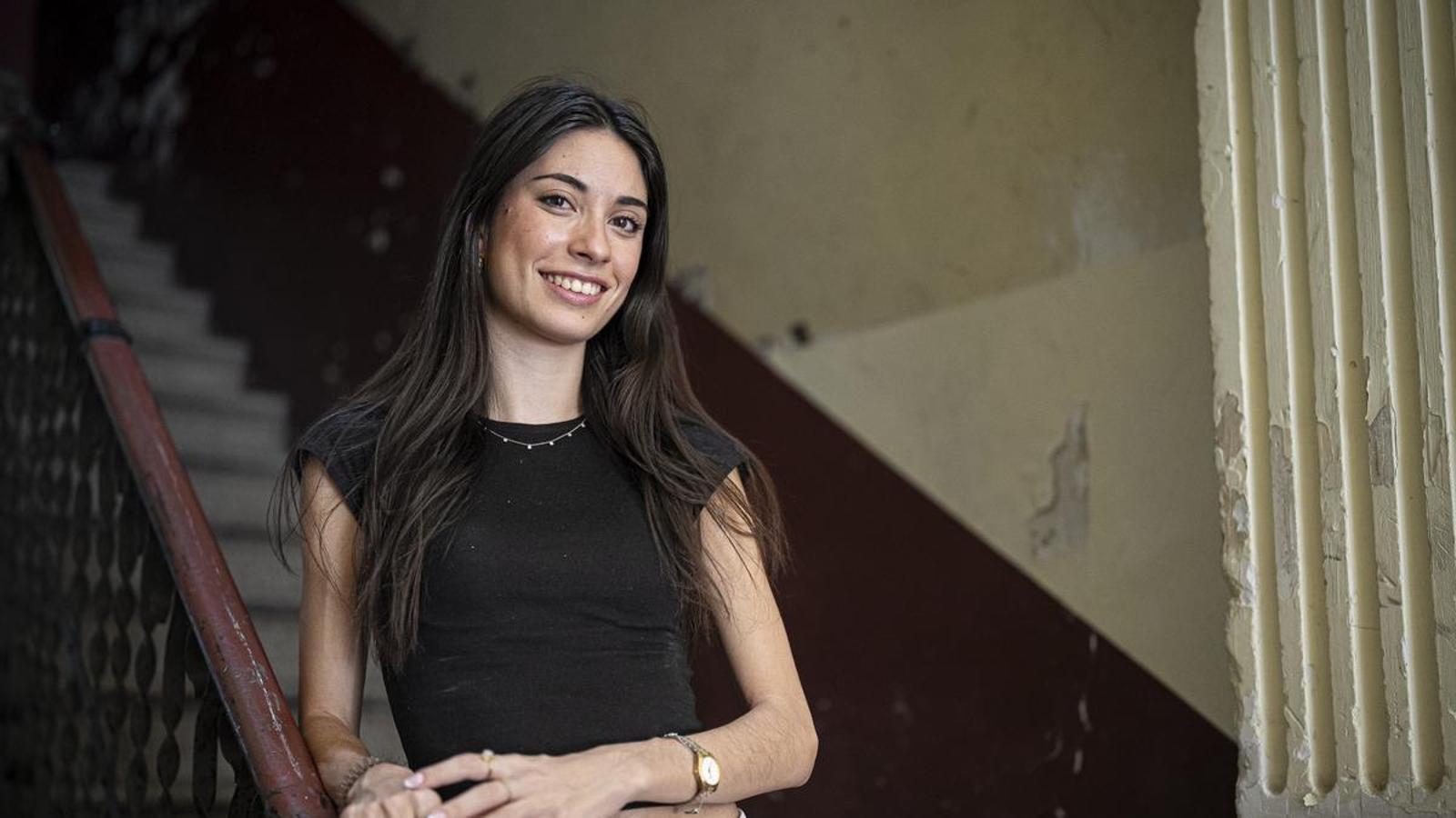 Alba de Lomas, jugadora de ajedrez y Campeona de Cataluña absoluta