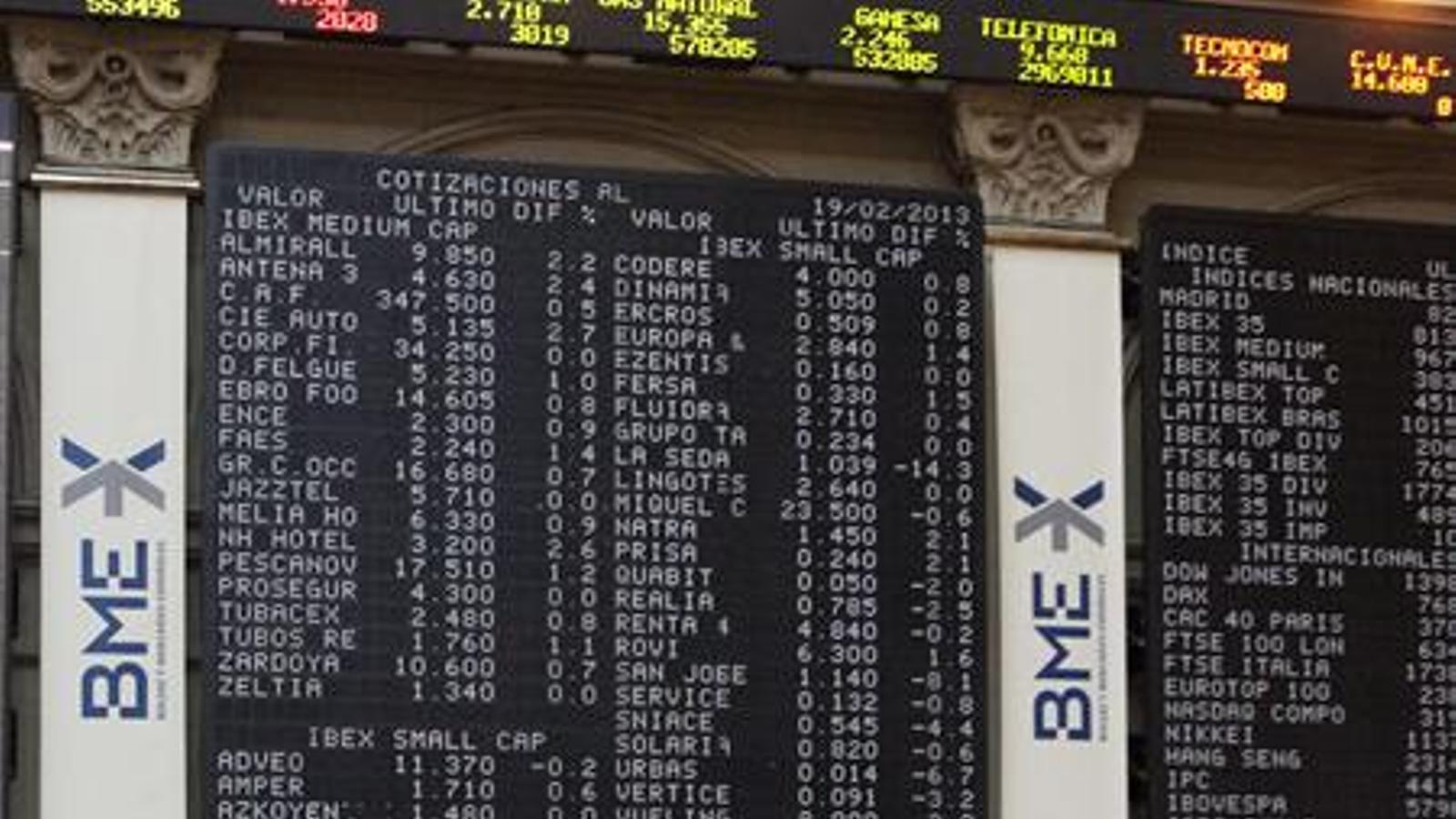 Madrid Stock Exchange / EFE