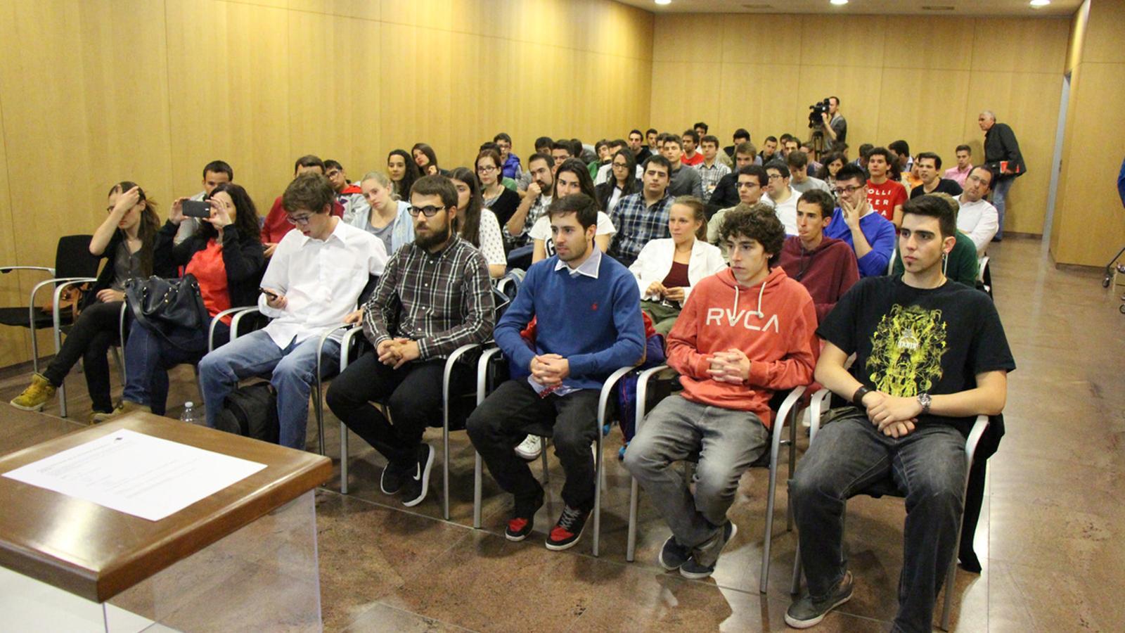 Assemblea dels joves al Centre de Congressos d'Andorra la Vella / J.D.