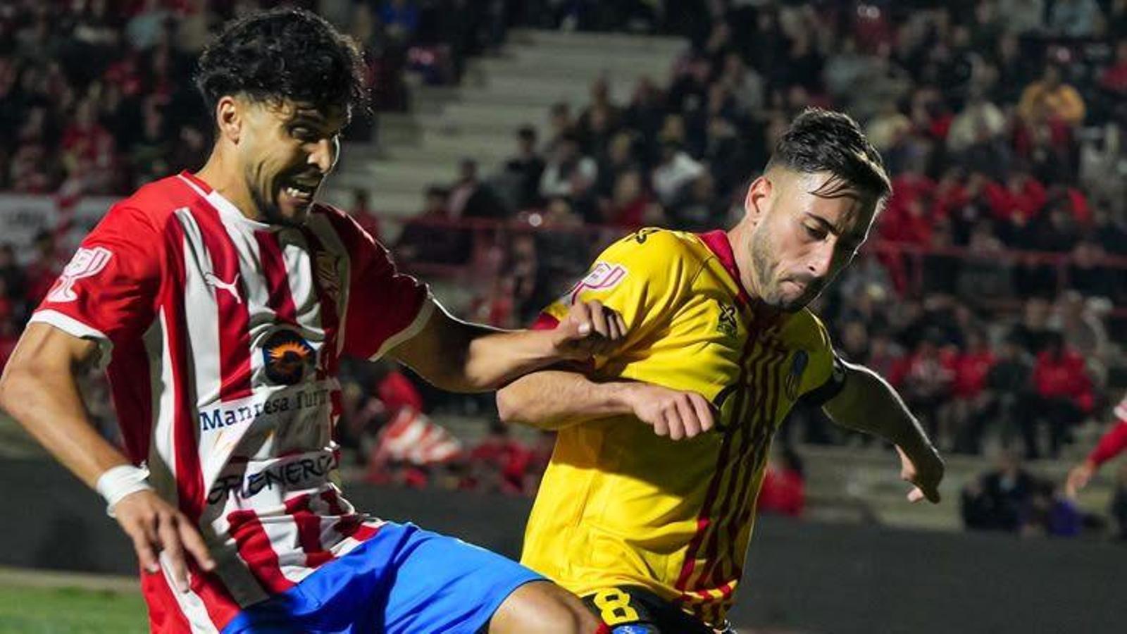 Match between Manresa and Sant Andreu of the King's Cup