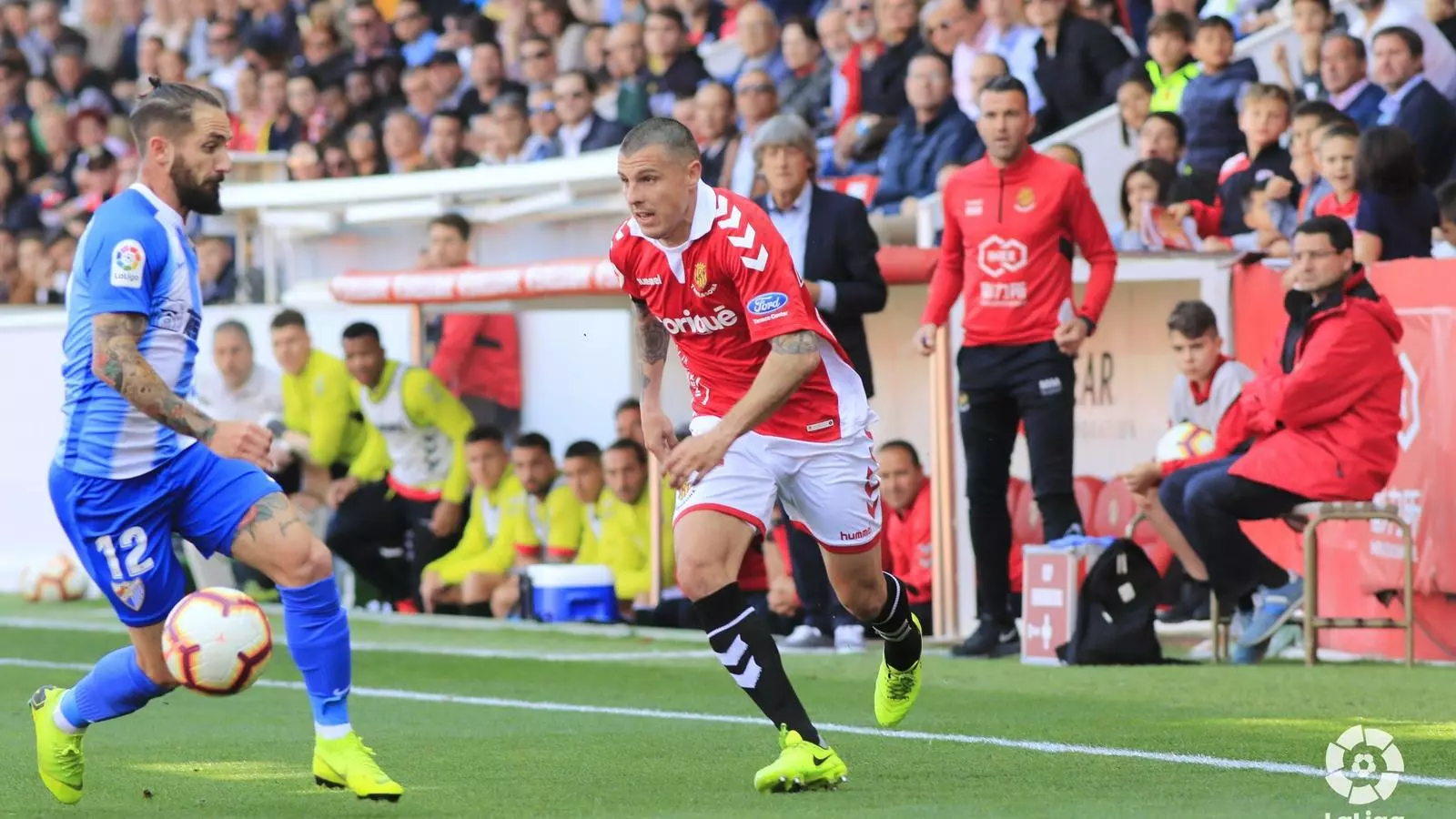 El Nàstic no pot evitar la derrota contra el Màlaga