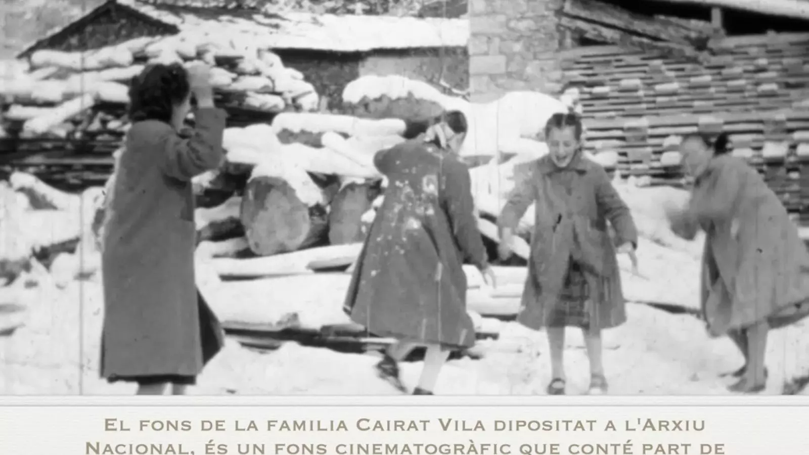 Una imatge de l'arxiu de la família Cairat.