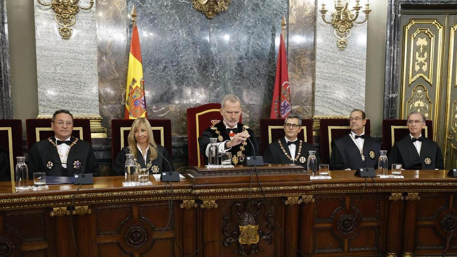 A moment from the opening ceremony of the Judicial Year