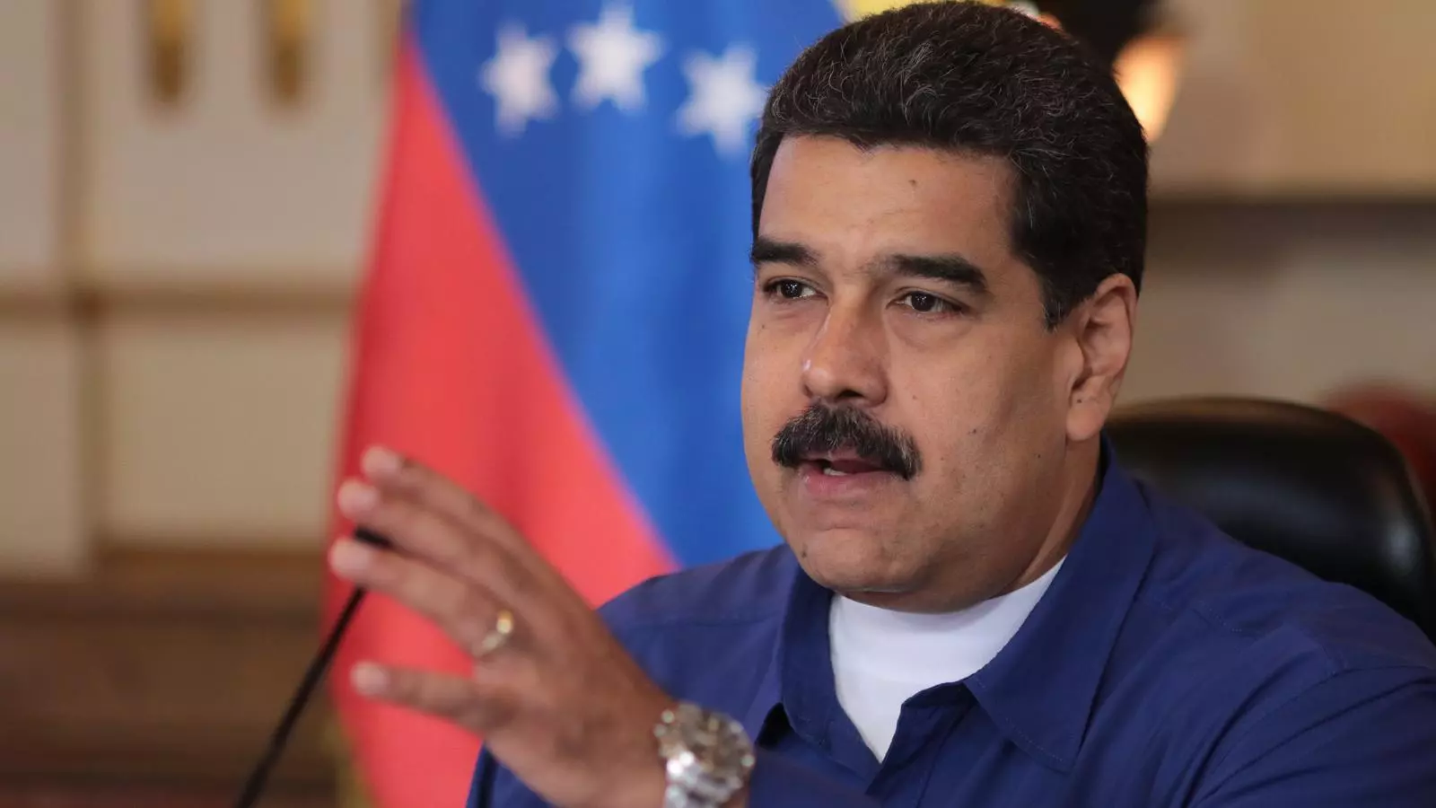 Maduro durant un acte del govern veneçolà