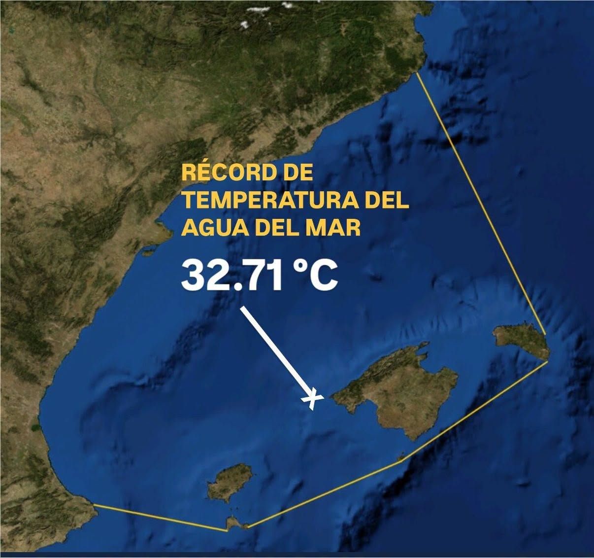 Màxim de temperatura a la boia de la Dragonera
