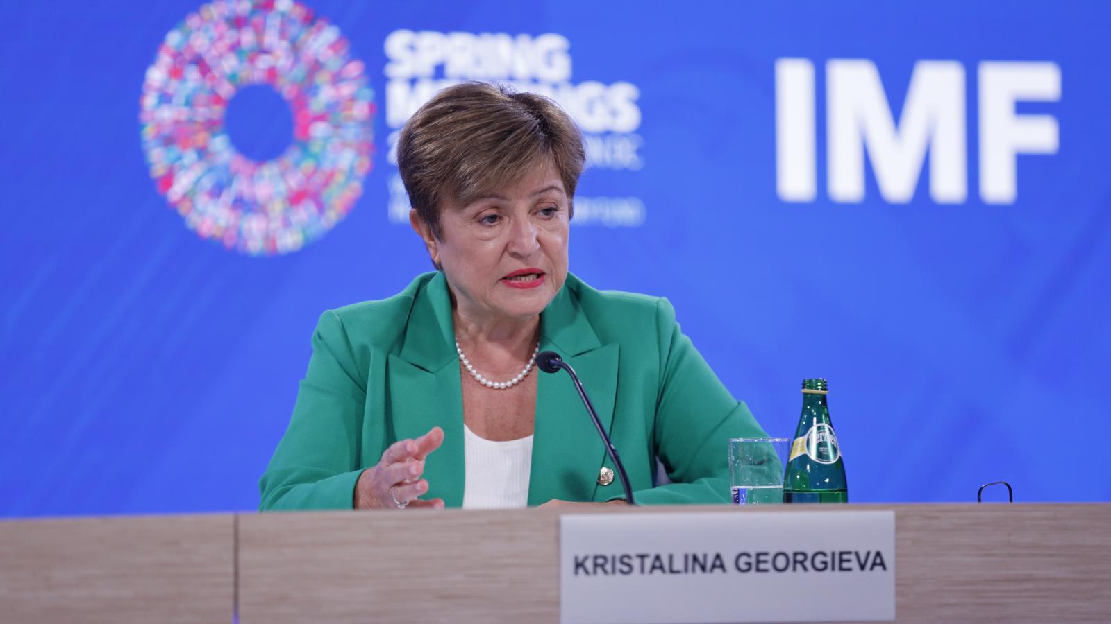 The director of the IMF, Kristalina Georgieva, in an archive image.