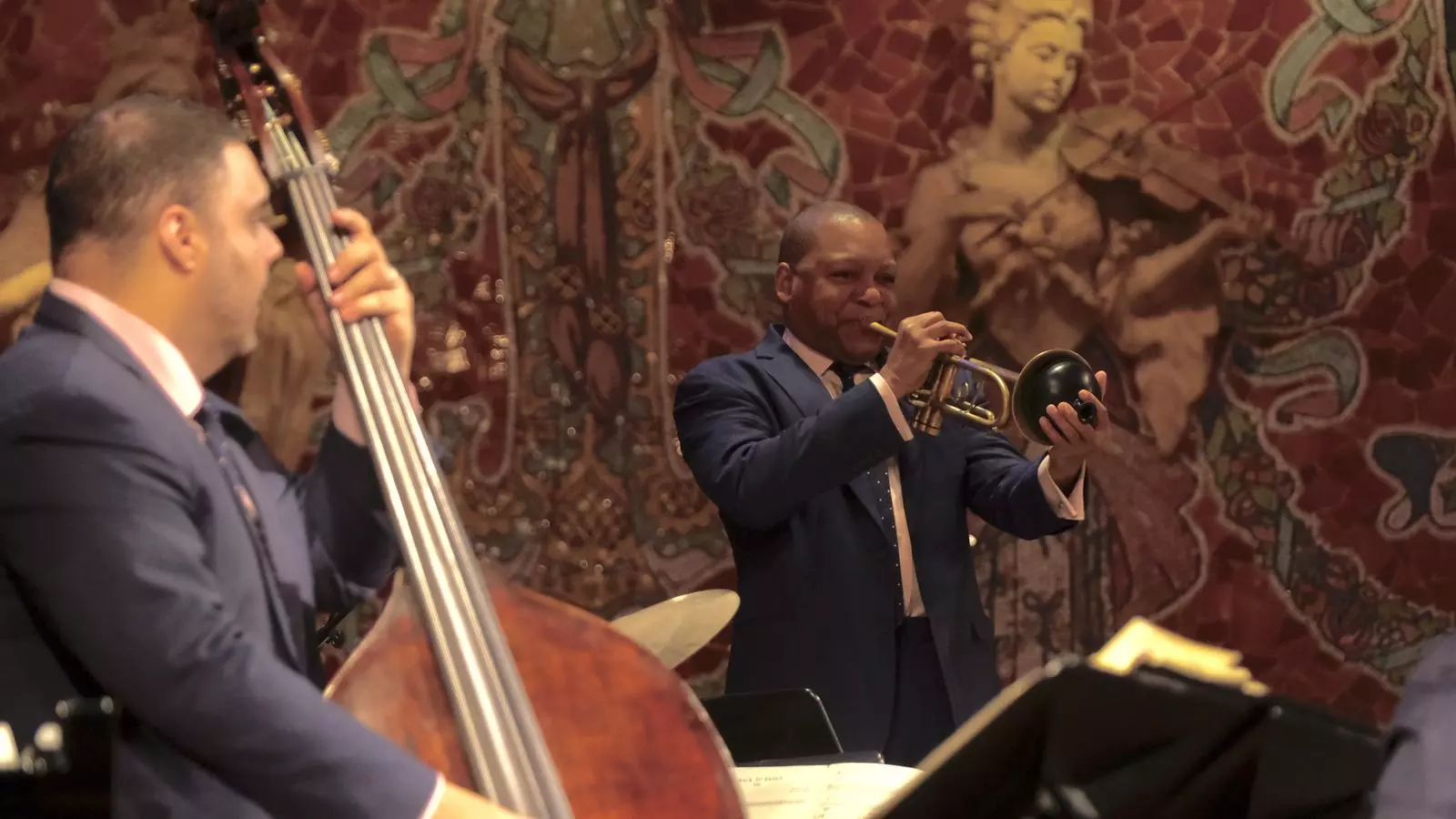 Wynton Marsalis al Palau de la Música, amb la Jazz at Lincoln Center Orchestra