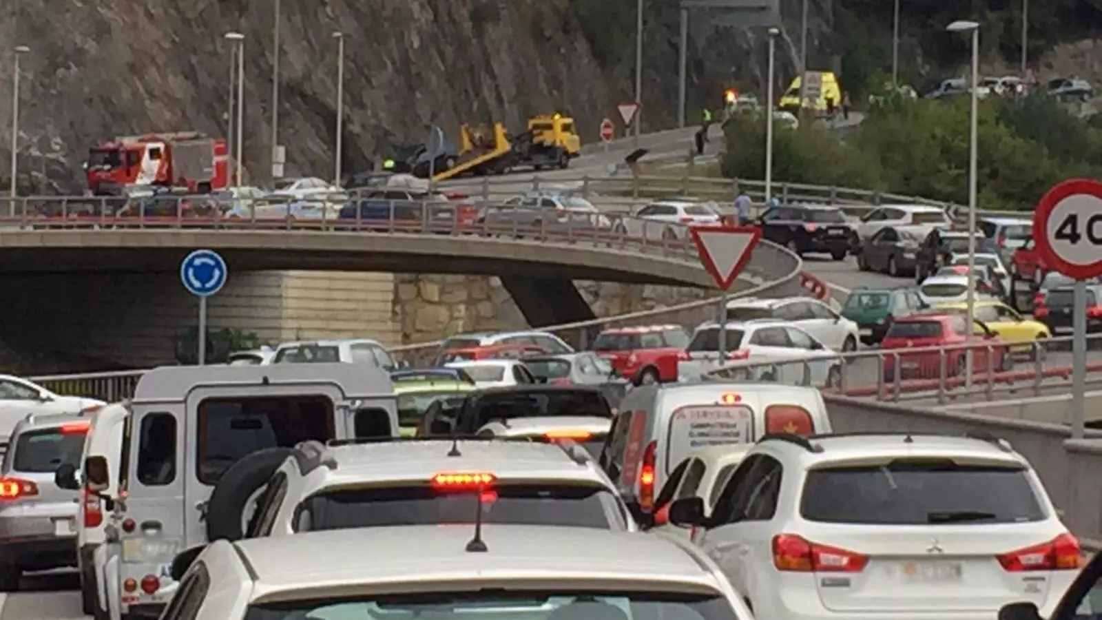 cues importants per anar cap a la Massana per un accident / T.U.