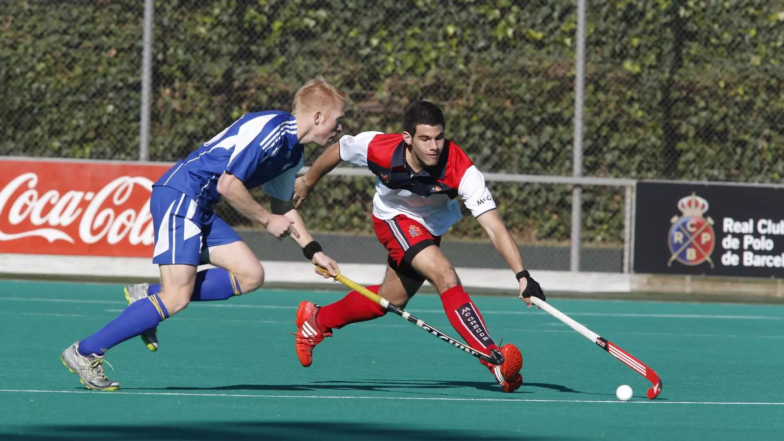 El partit entre el Polo i el British Columbia del Torneig de Reis