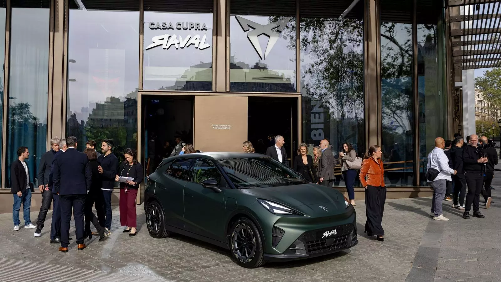 Presentació del Cupra Raval, el nou cotxe electric