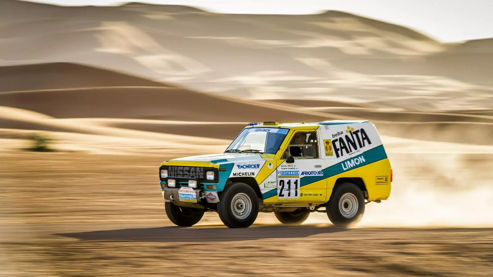 Nissan Patrol Fanta Limón, el cotxe català que va triomfar al Dakar