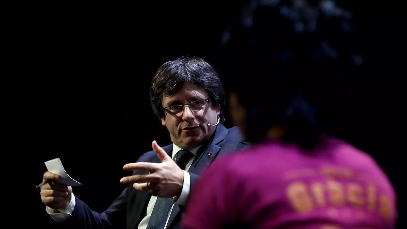 Puigdemont i Anna Gabriel, al debat organitzat pel diari 'El Punt Avui'